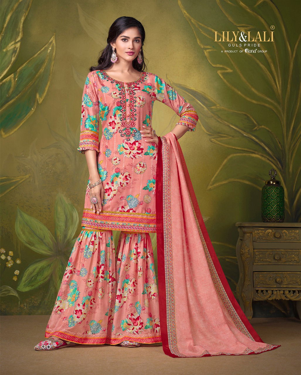 Lily And Lali Olivia 2 Festive Wear Wholesale Ready Made Suit Collection